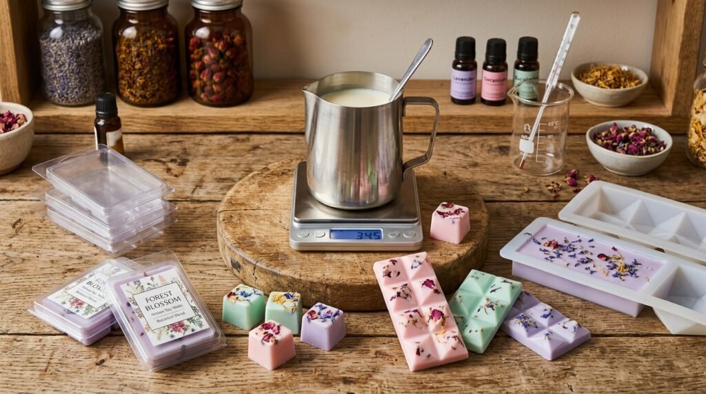 How to calculate wax for wax melts